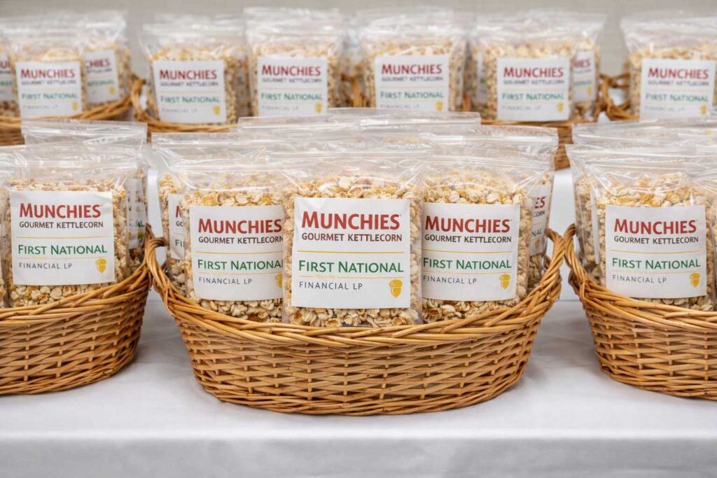 Munchies Gourmet Kettlecorn Corp Branding